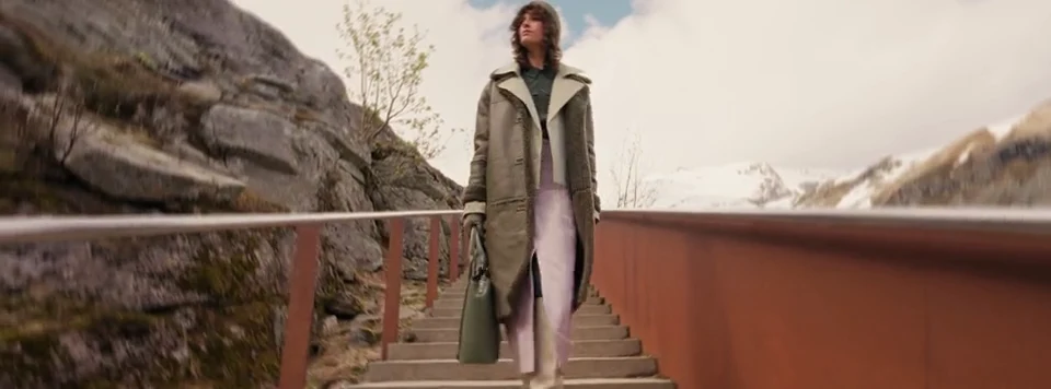 TK Maxx autumn fashion campaign in the mountains